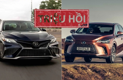 Hơn 1,12 triệu chiếc Toyota và Lexus bị triệu hồi trên toàn cầu vì cảm biến điều khiển túi khí